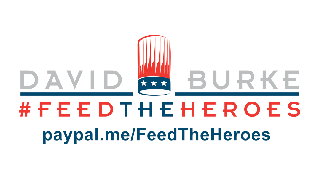 David Burke Feed the Heroes logo