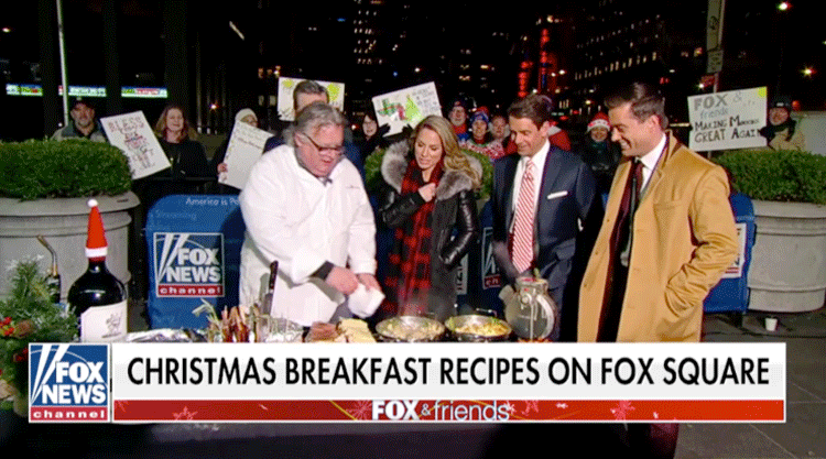 Christmas Breakfast Recipes on Fox and Friends