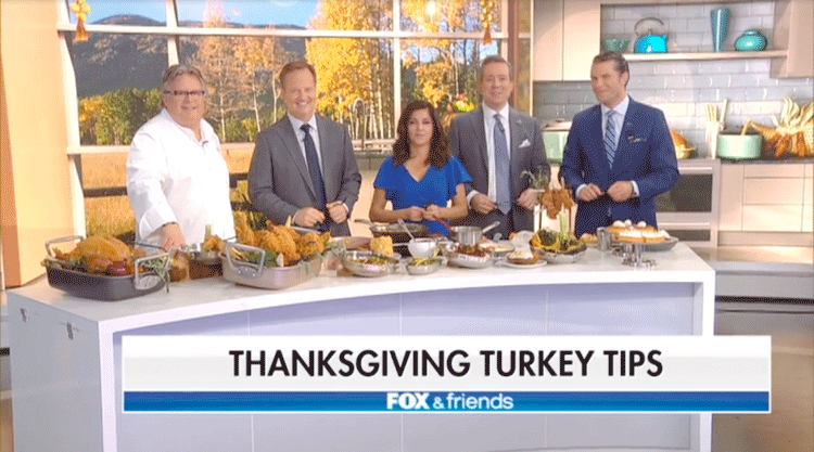 Thanksgiving Turkey Tips on Fox and Friends