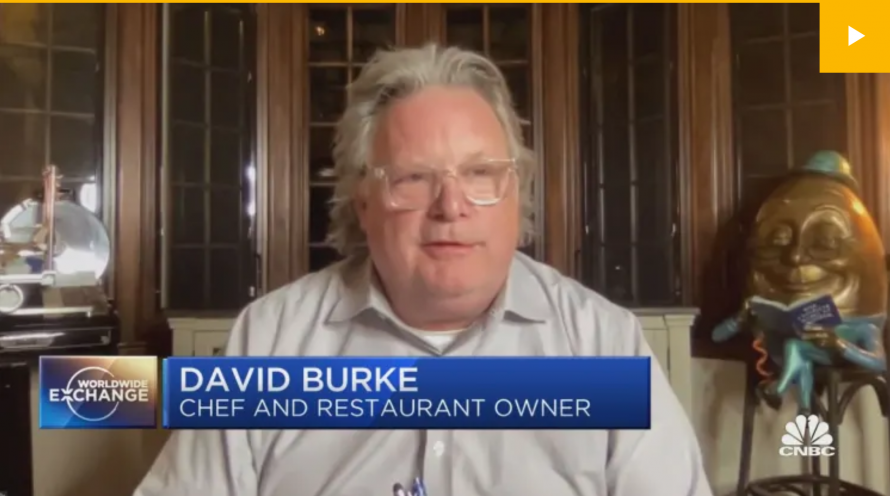 Chef David Burke on CNBC