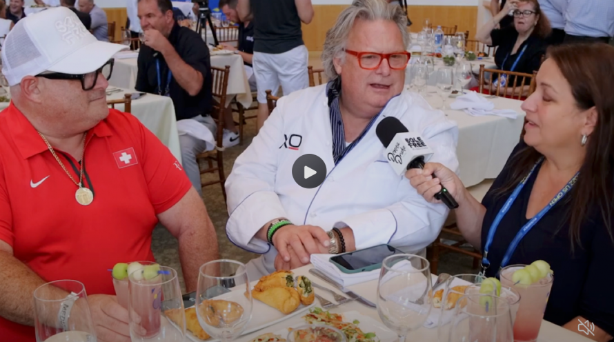 Chef David Burke on MSN at the US OPEN
