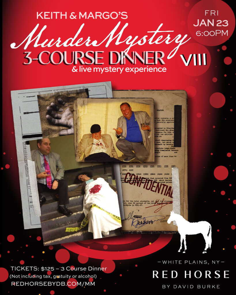 1/23/26 Murder Mystery ‘VIII’ 3-Course Dinner