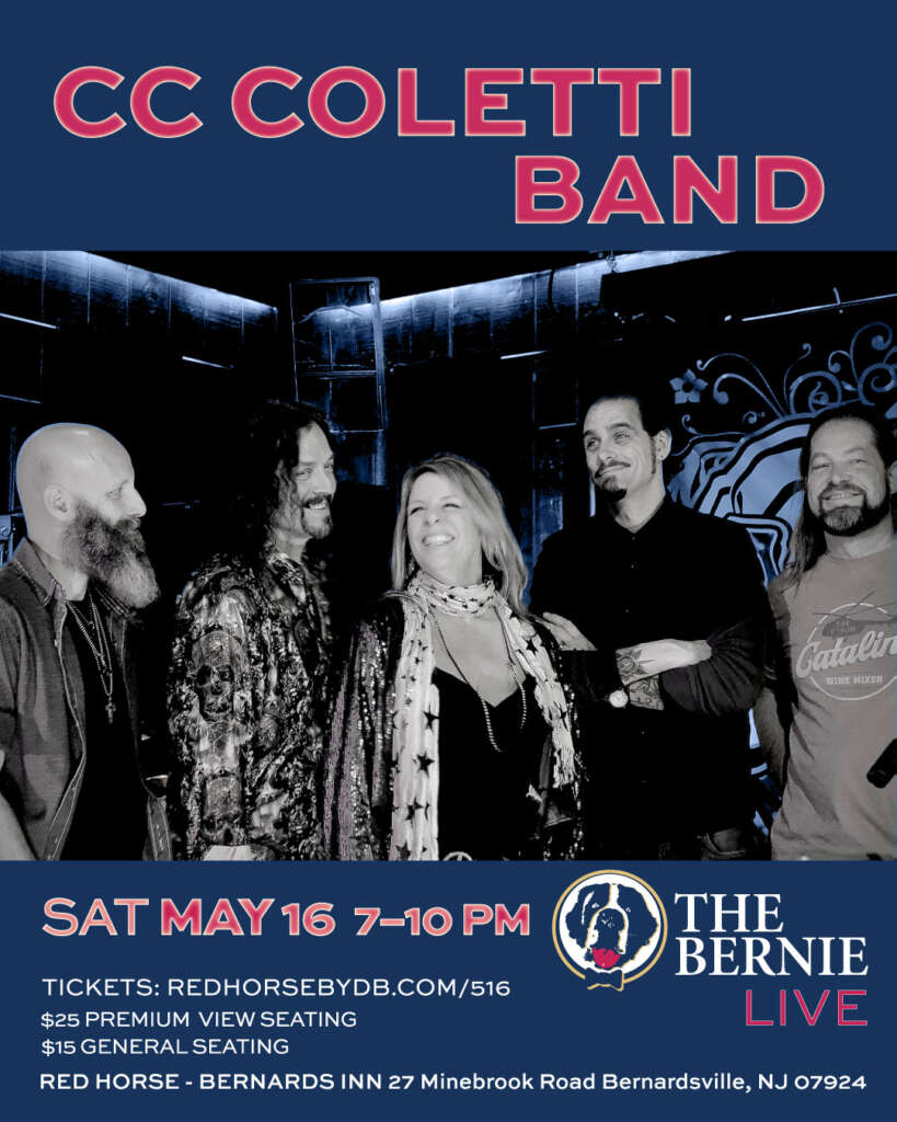 5/16 CC Coletti Band LIVE in THE BERNIE