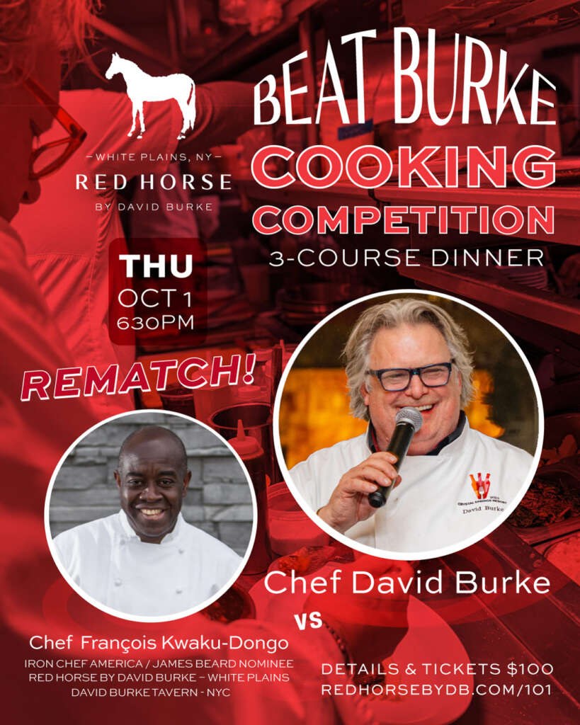 10/1 Beat Chef Burke Cooking Competition 3-Course Dinner