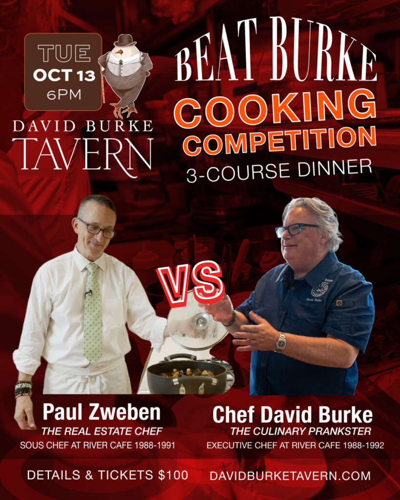 10/13 Beat Burke Cooking Competition Dinner at David Burke Tavern