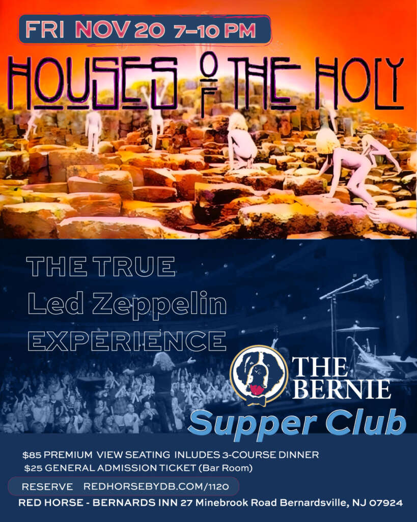11/20 Houses of the Holy (Zeppelin Tribute Band) LIVE in THE BERNIE